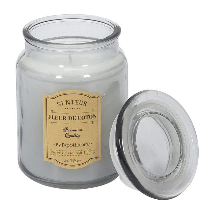 Bougie Parfumee Verre Apothicaire X3 Coffret