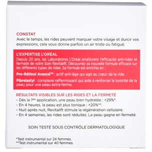 Revitalift Soin Nuit Hydratant et Fermeté