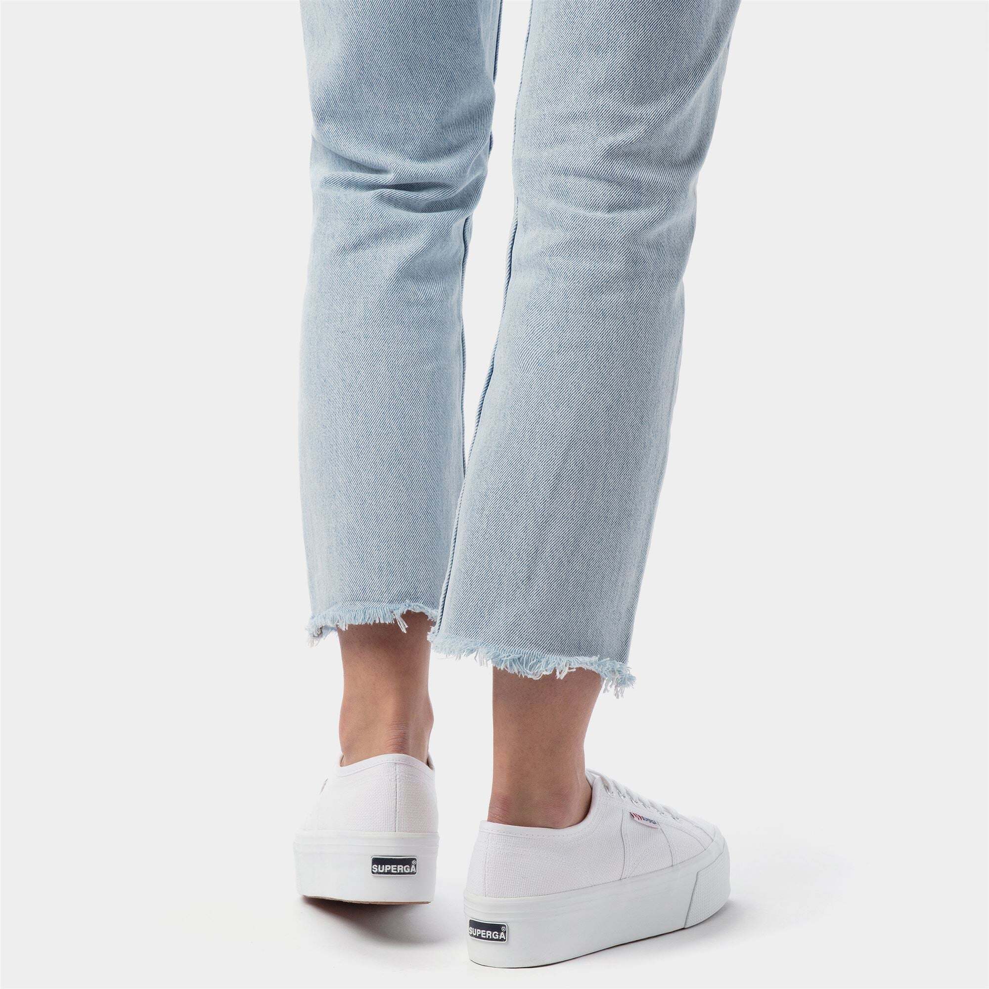 Superga - Zapatos de mujer Mujer Blanco - 2790 Platform