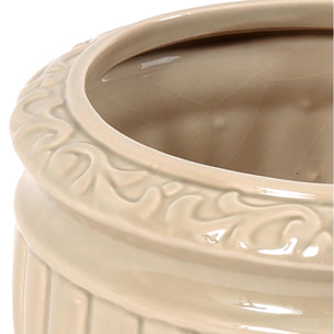 Coppa Impero In Ceramica. Larghezza 17 Cm - Pezzi 1 - 17X16X17cm - Colore: Bianco - Bianchi Dino - Decori Casa E Complementi