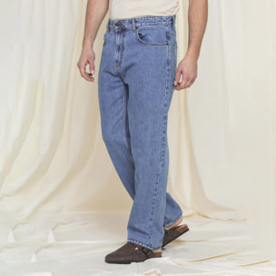 JEANS STRAIGHT FIT IN DENIM OLD STYLE MODELLO BLUE AGE REPLICA