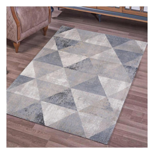 Tapis salon et chambre tissé motif scandinave LIJI