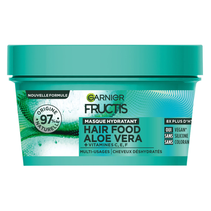 Lot de 6 - Garnier Fructis Hair Food Masque Aloe 320 ml