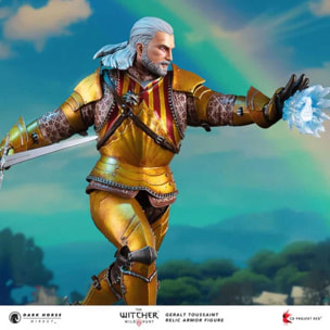 The Witcher 3 Pvc Statua Geralt Toussaint Relic Armor 20 Cm Dark Horse