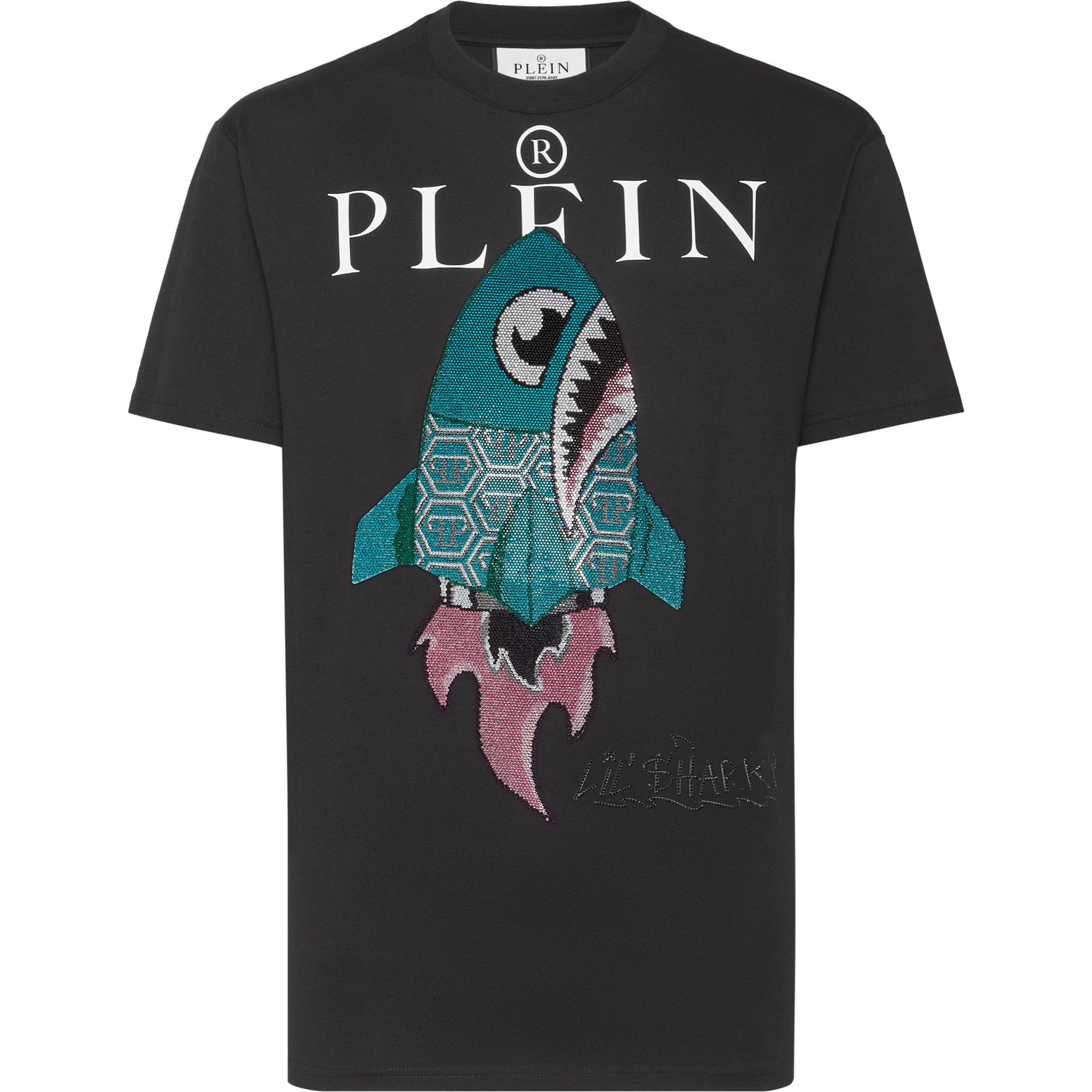 PHILIPP PLEIN T-Shirt Round Neck LIL’ MONSTERS GANG