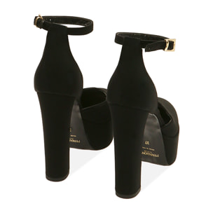 Open shank in lycra neri