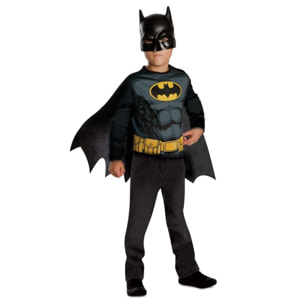 TOP Y MÁSCARA BATMAN NEGRO Y AMARILLO