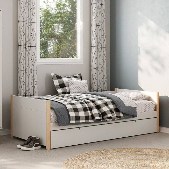Lit gigogne en bois - MARGOT
