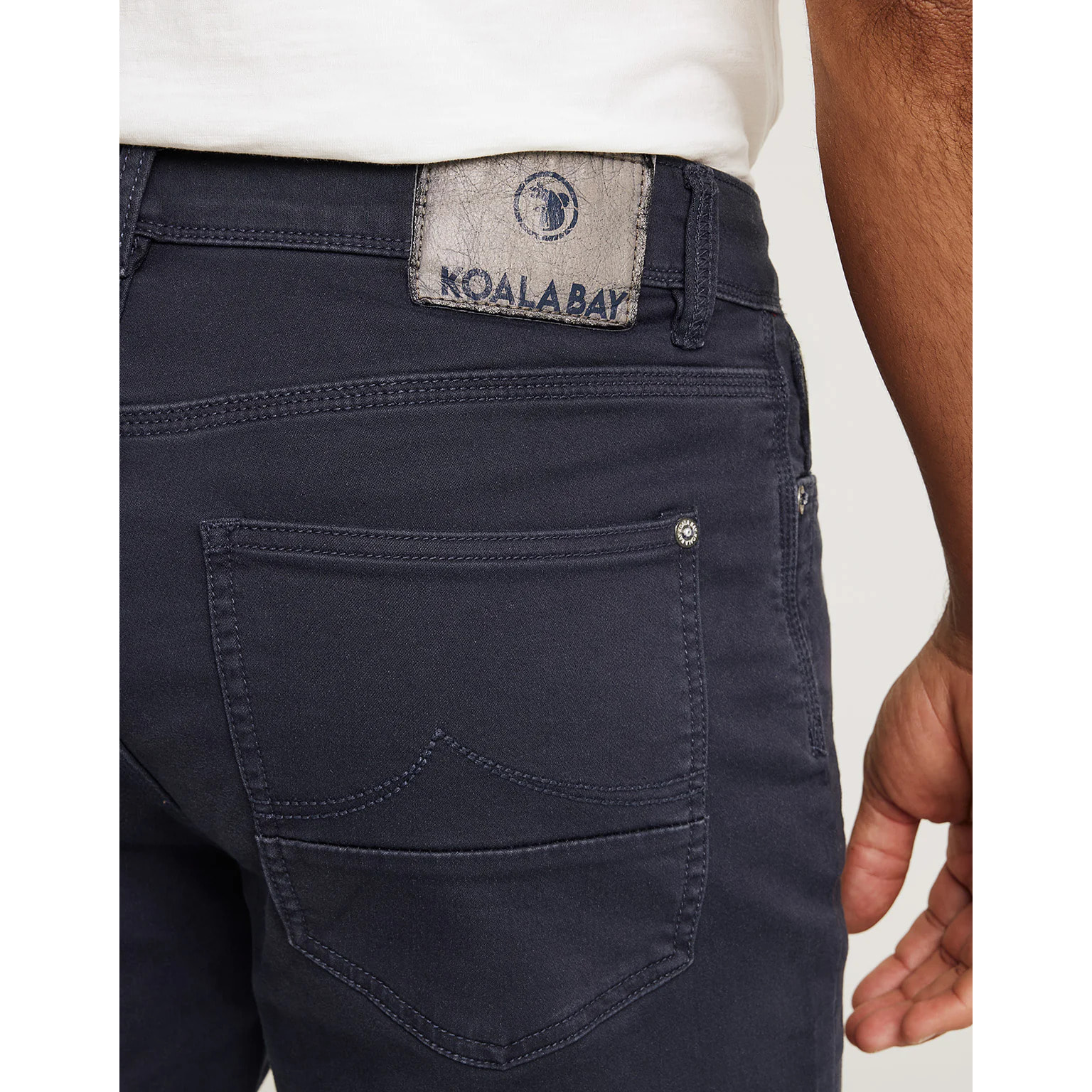 Bermuda Denim Azul Marino - Palm Beach