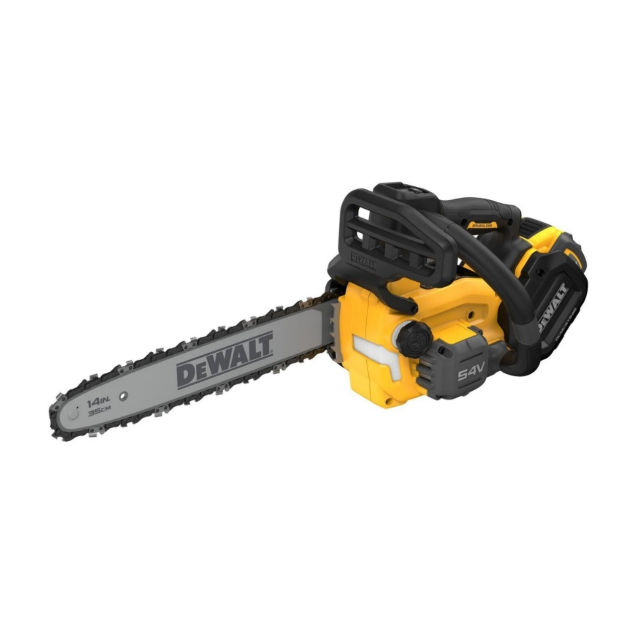 Tronçonneuse d'élagage FlexVolt sans fil - 54V 35 cm - DEWALT - Avec batterie 54V 3Ah - chargeur - DCMCST635X1-QW
