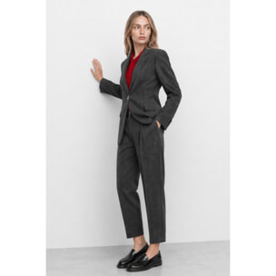Kocca - Giacca sartoriale monopetto da donna con rever classico Donna