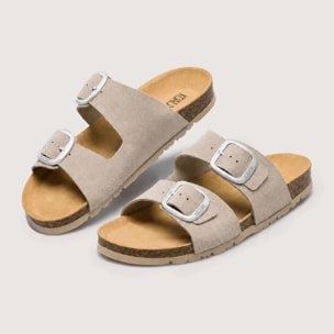Sandalia Bio Gris Piedra - Emerald