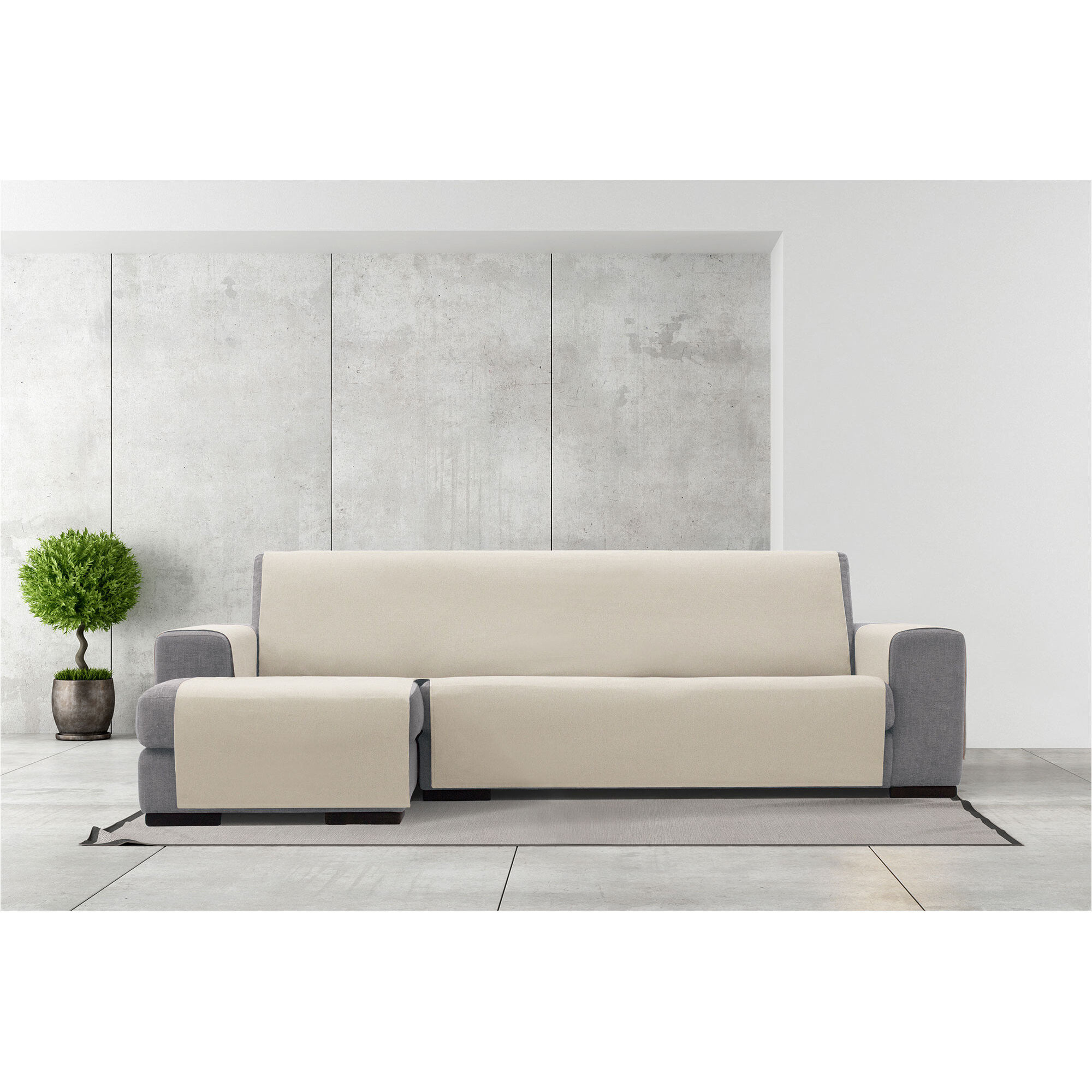 Cubre Sofá Chaise Longue Izquierda modelo DAKAR