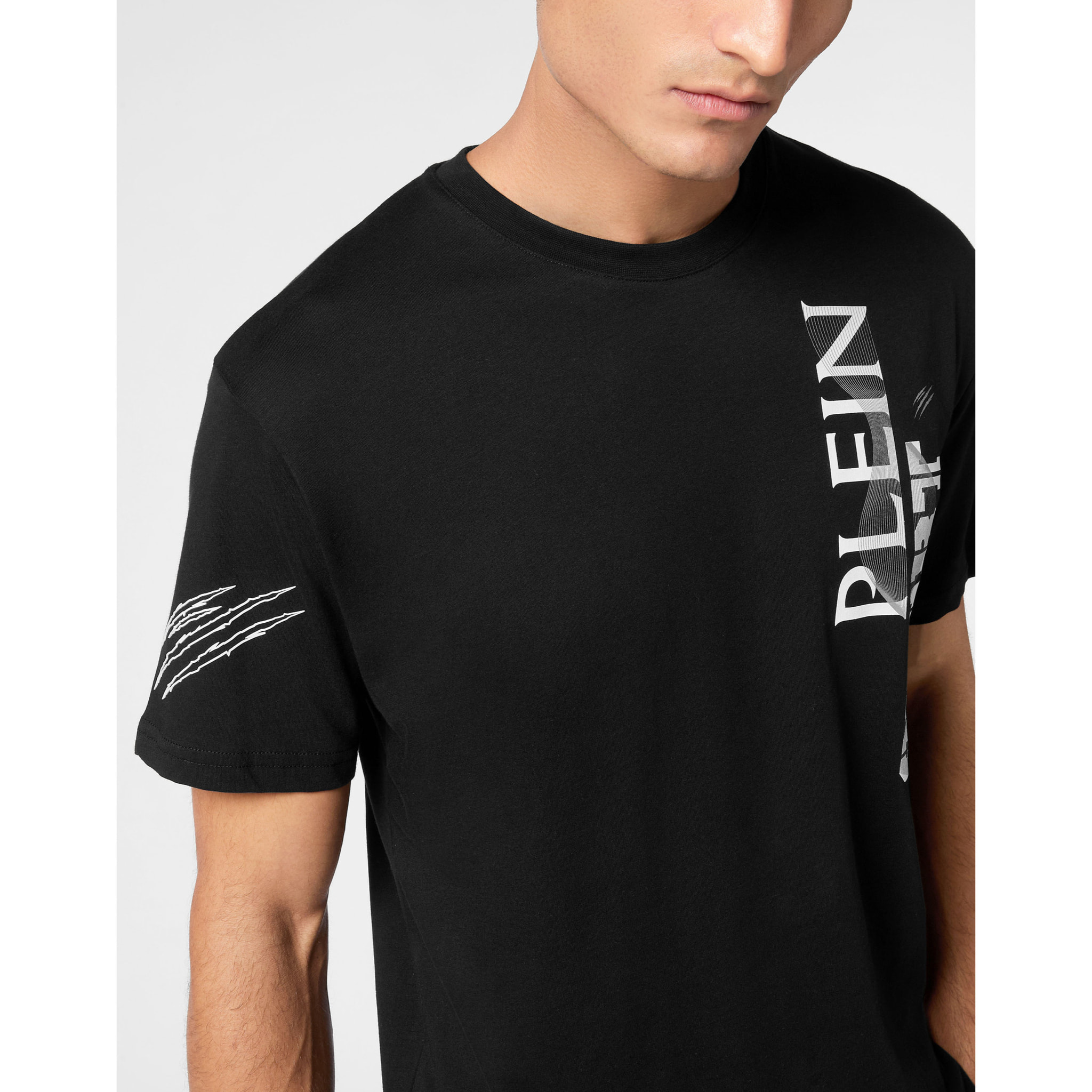 PLEIN SPORT Camiseta Cuello Redondo WAVE