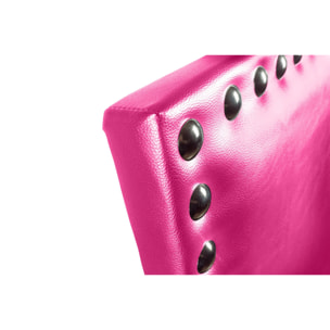 Cabecero Lirio Polipiel Rosa 90