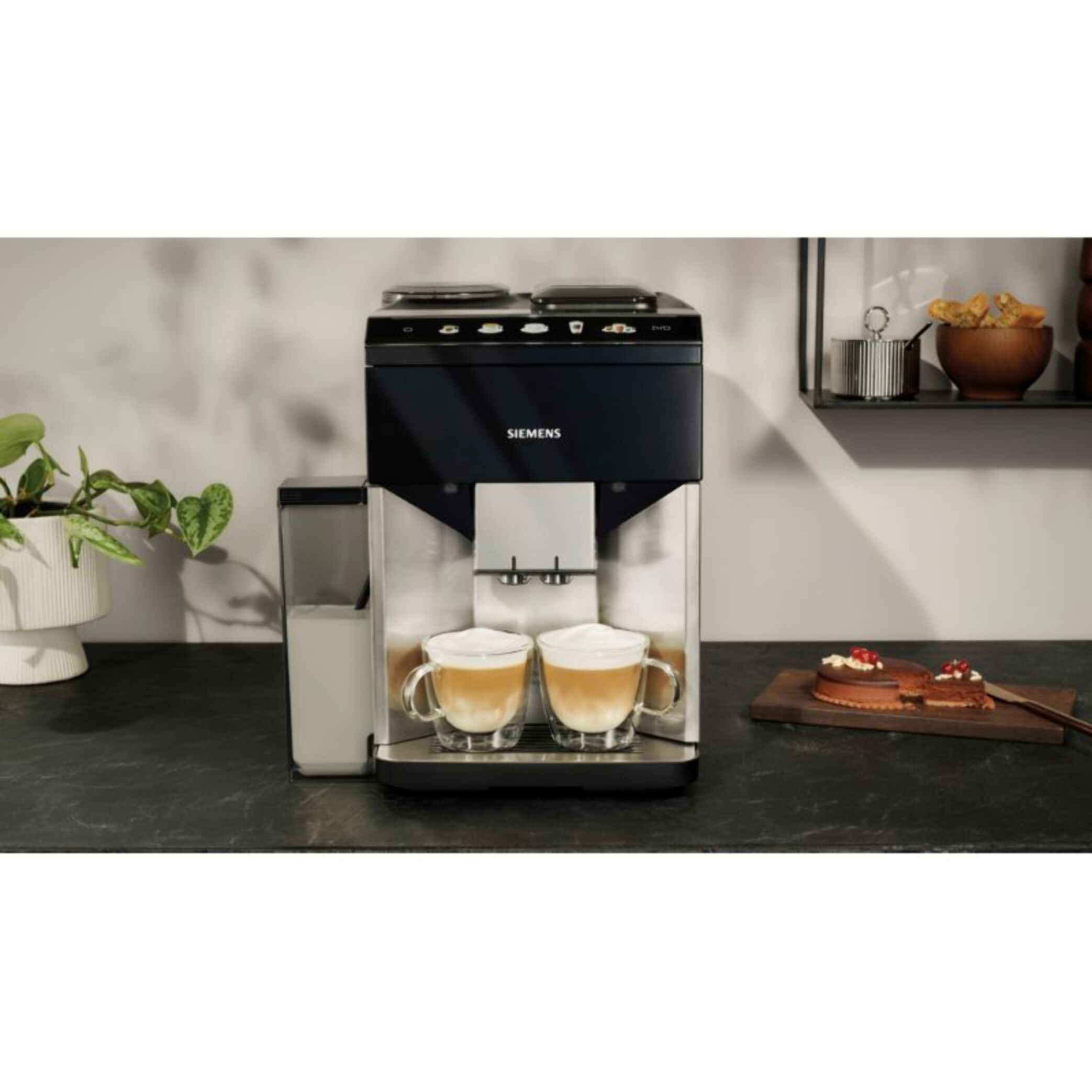 Expresso Broyeur SIEMENS EQ500 INTEGRAL INOX Noir