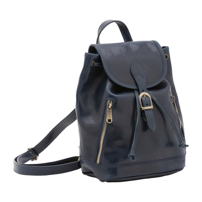 Borsa a spalla da donna - Modello False - Vera pelle - 20.0 x 29.0 x 14.0 cm