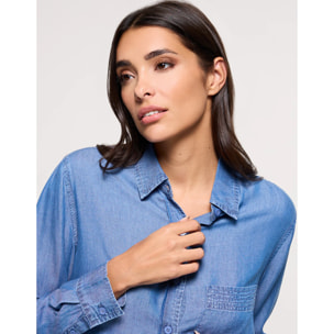 Camisa Manga Larga Denim - Daphne