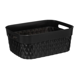 Panier plastique 5L Noir Disco