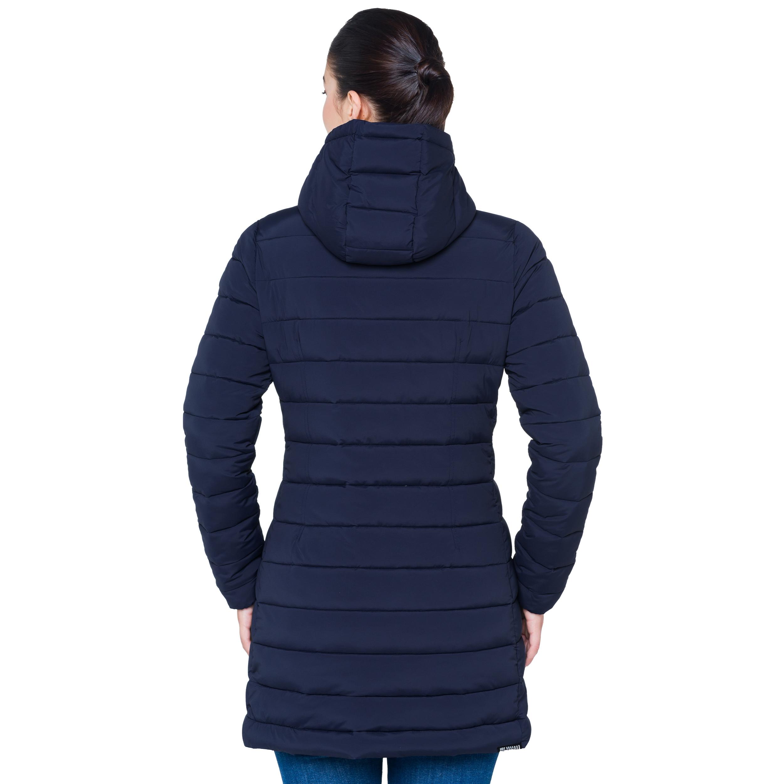 Piumino Hot Buttered Dauphine termico traspirante Blu Navy