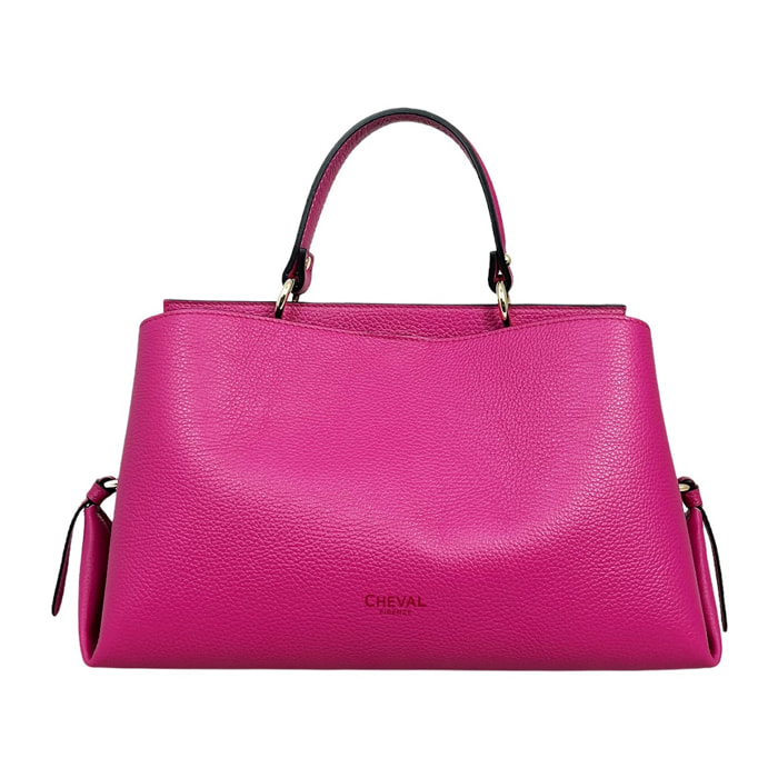 Borsa a mano Cheval Firenze Bianca Fucsia