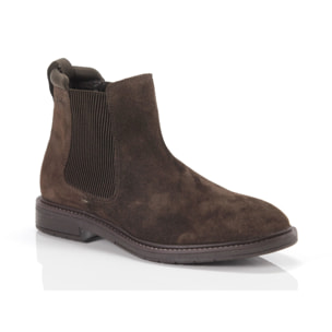 Boots Clarks Clarkdale Hall dark Brown Suede Marrone