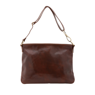 Borsa a spalla  da donna In Vera pelle Made in Italy 38x29x11 cm