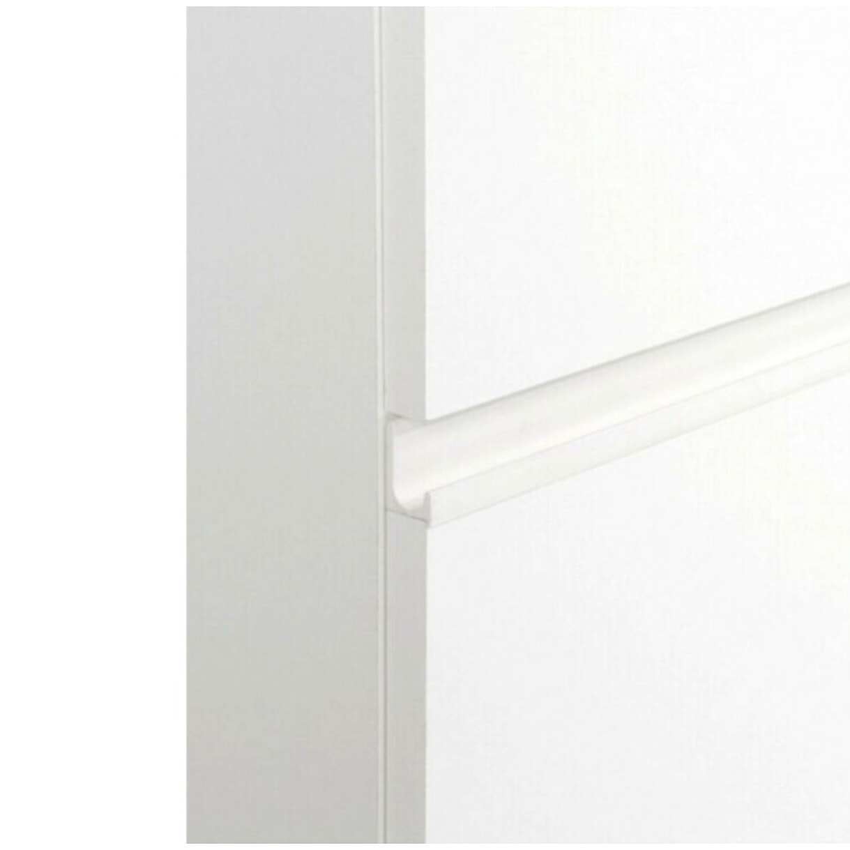 Armoire portes coulissantes 3 tiroirs L200 cm - 2 coloris - LOOKY