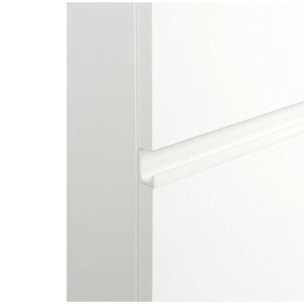 Armoire portes coulissantes 3 tiroirs L200 cm - 2 coloris - LOOKY