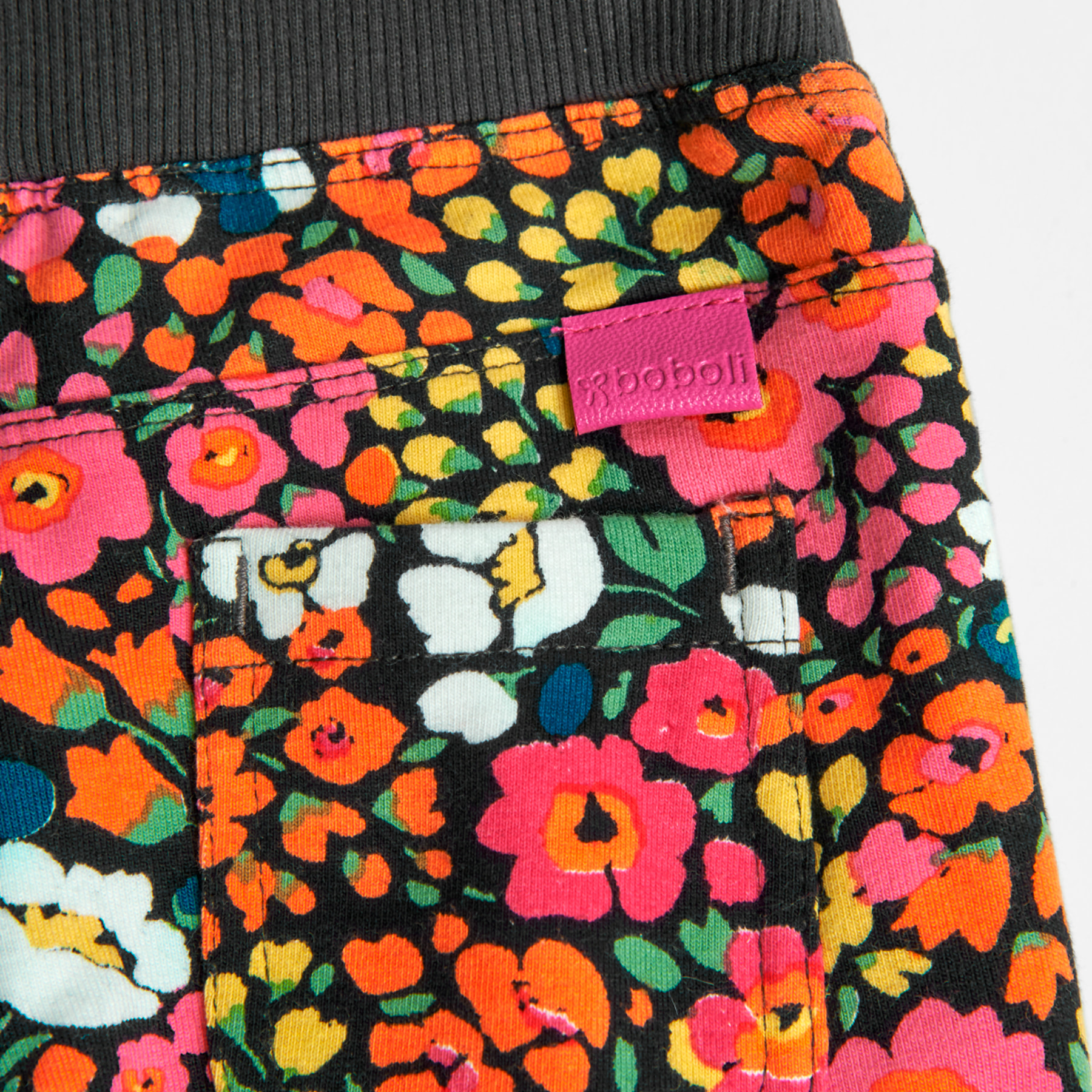 Pantalón felpa estampada de bebé -BCI