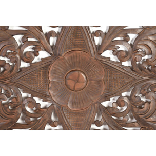 Cabecero de Mdf 166 Cm Estilo Boho Étnico Tallado