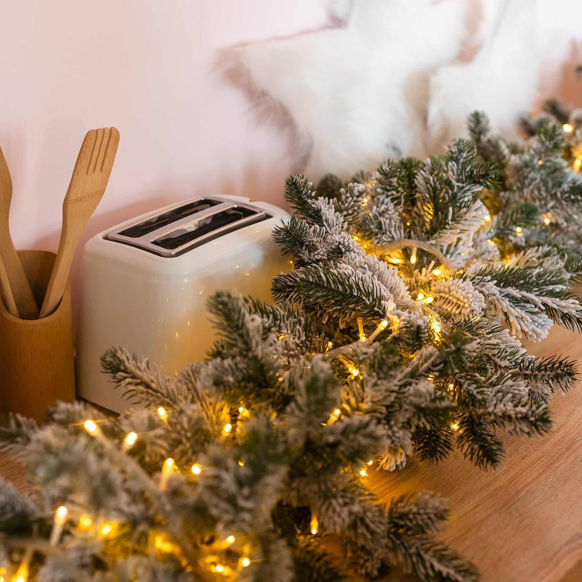 luces de navidad 400 luces led blanco y blanco cálido con 8 funciones - 8 metros