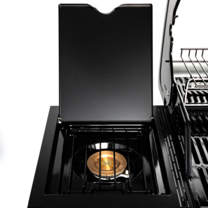 Barbecue au gaz BRISBANE - 4 brûleurs 14kW + plaque de cuisson