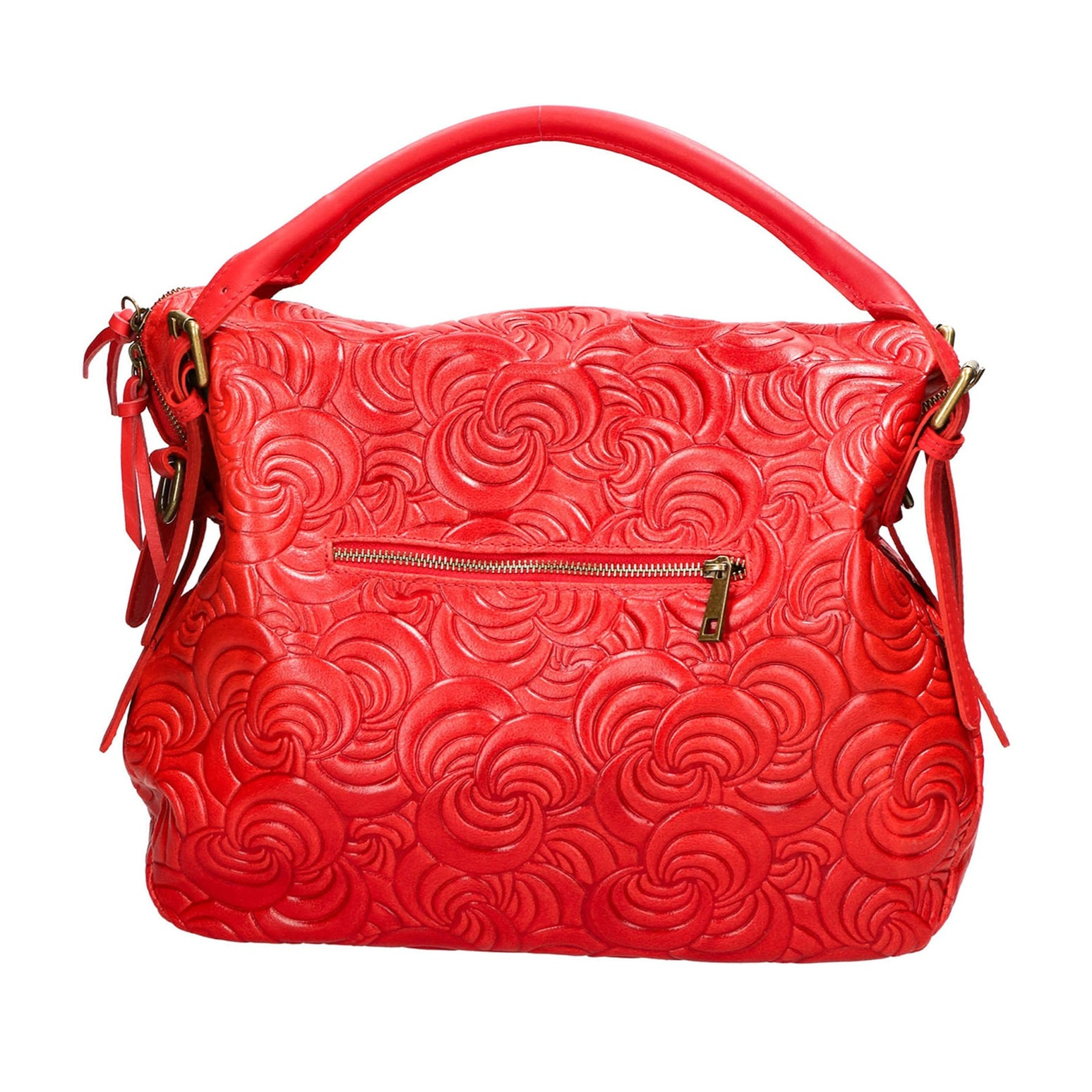 Borsa a mano da donna - Modello Devis - Vera pelle - 41.0 x 39.0 x 15.0 cm