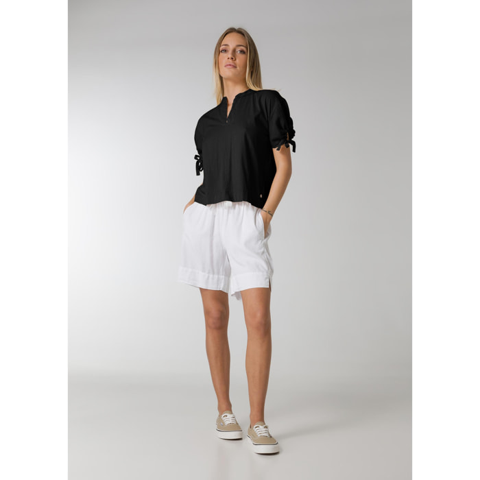 DEHA - Blusa LINEN BLOUSE in cotone per donna