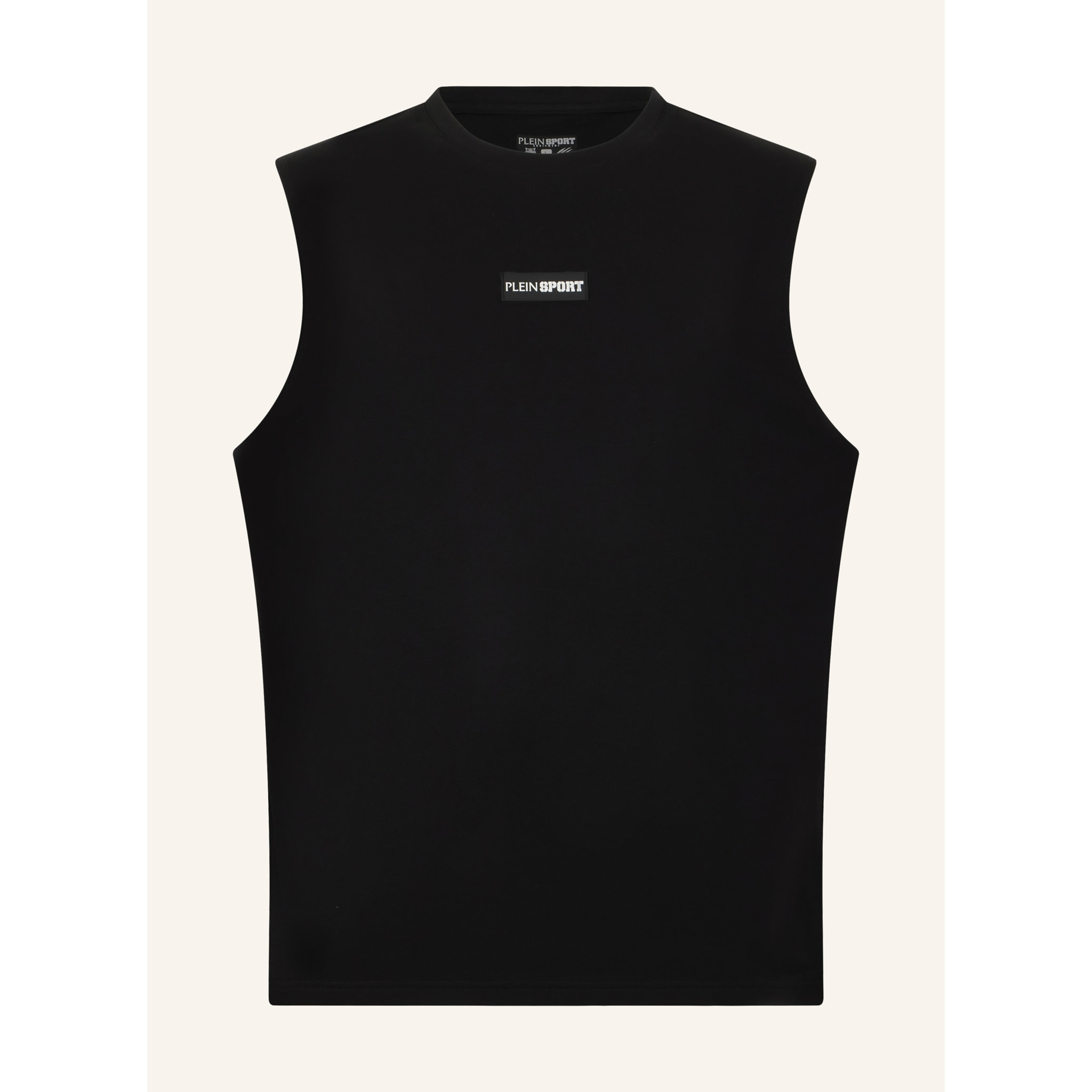PLEIN SPORT Slub Cotton Tanktop