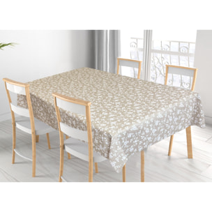 Tovaglia Cucina In Misto Cotone Made In Italy Disegno Roselline Vari Colori