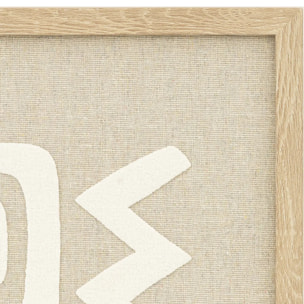 Déco murale 3D Petra beige 40x50cm