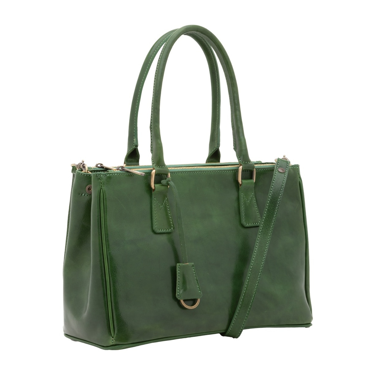 Borsa a tracolla da donna - Modello Bryony - Vera pelle - 35.0 x 23.0 x 16.0 cm