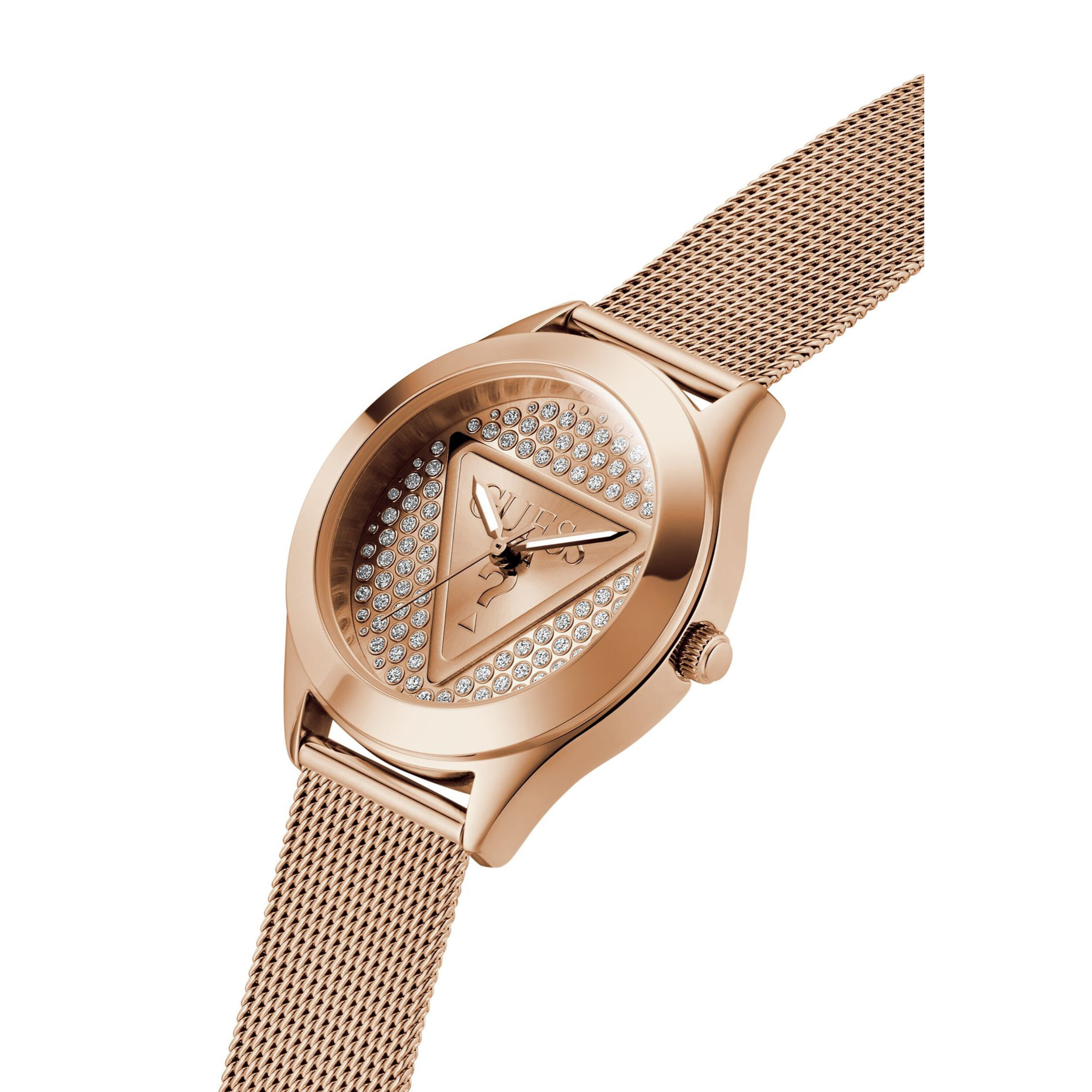 Guess Reloj Analógico De Cuarzo. Gt Glitz Plaque
