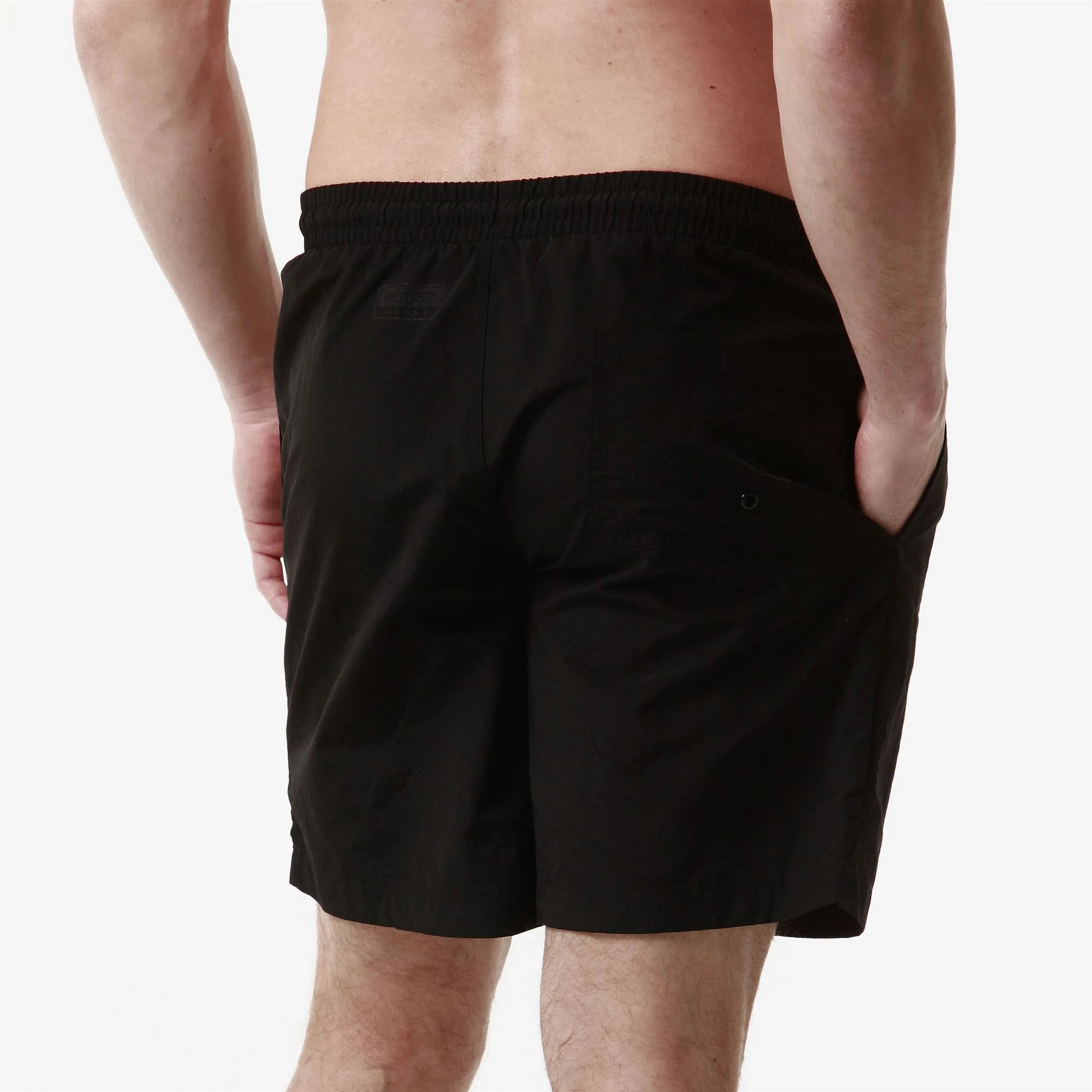 Kappa - Costumi da Bagno Uomo Nero - Logo Fokiko