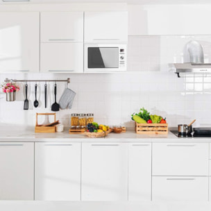 Microonde da incasso con piatto GrandHeat 2590 Built-In White Cecotec