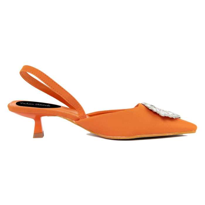 Sandalo Donna colore Arancio