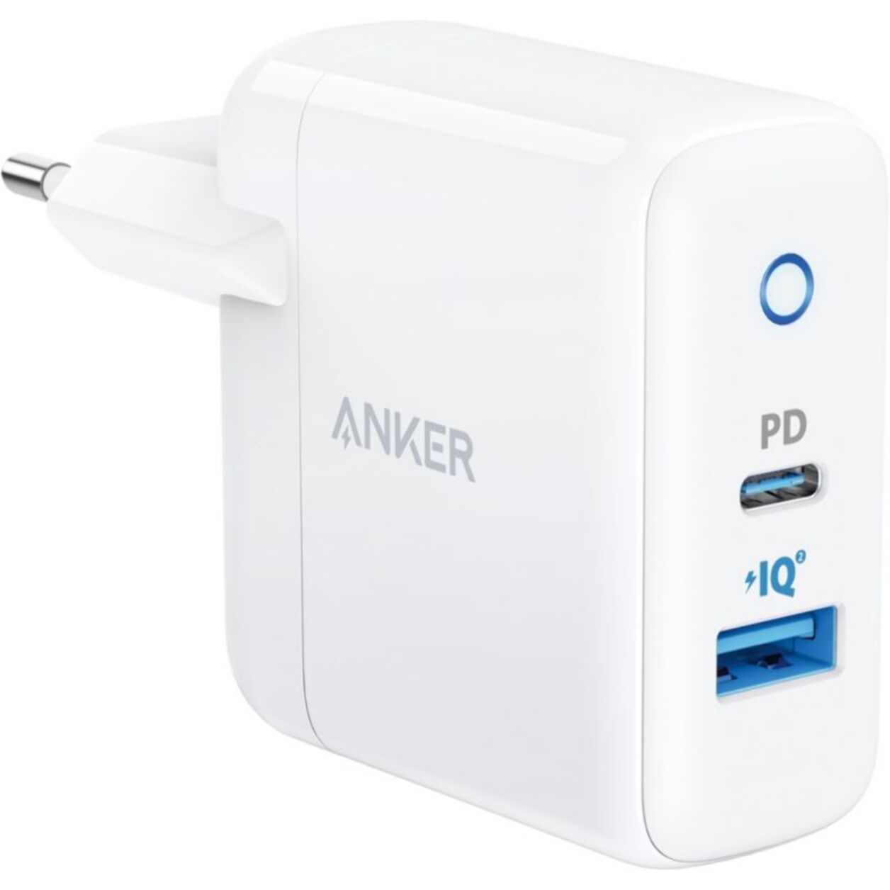 Chargeur secteur ANKER USB-C / A 20W