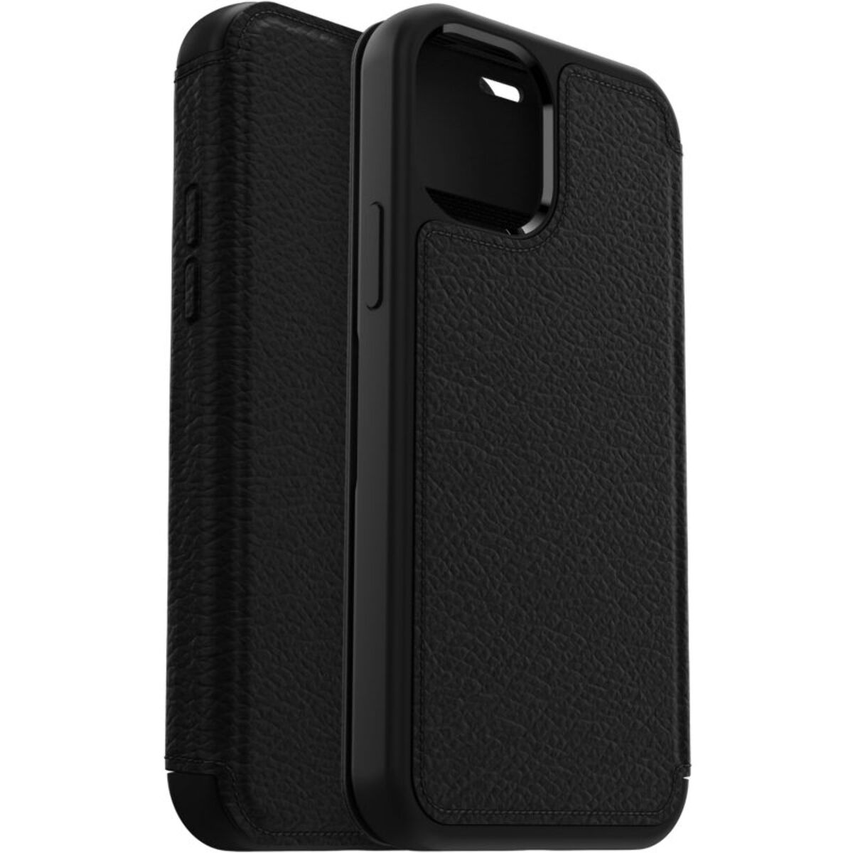 Etui OTTERBOX iPhone 12/12 Pro Strada cuir noir