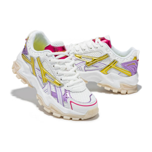 Zapatillas Deportivas Mujer 347 Track Stellar Morado D.Franklin