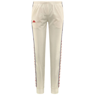 Kappa - Pantaloni Donna Bianco - 222 Banda Wrastoria Slim