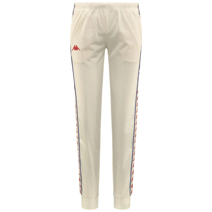 Kappa - Pantaloni Donna Bianco - 222 Banda Wrastoria Slim