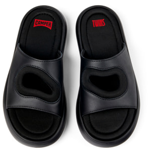 Sandali - CAMPER Pelotas Flota - Nero - Pelle liscia