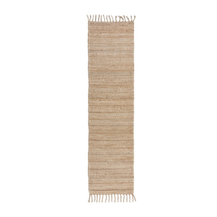 Tapis en jute de couloir LEVI
